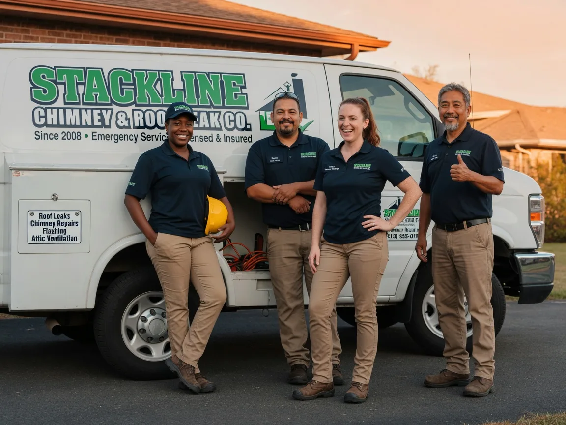 Chimney flashing repair company in Moneta, VA